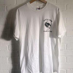 CHS Capital High class of ‘95 single stitch tee shirt Sz. Large